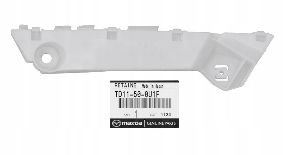 TD11500U1F Mazda Кронштейн бампера переднего, левый