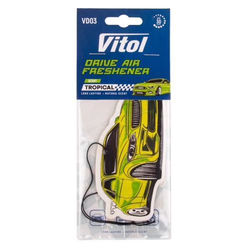 VD03 Vitol Ароматизатор воздуха VITOL Drive Tropical 