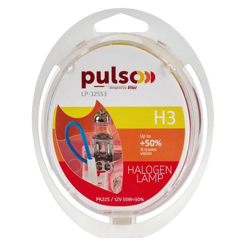 Pulso Лампа галогенна 12В H3 55Вт – ціна 339 UAH