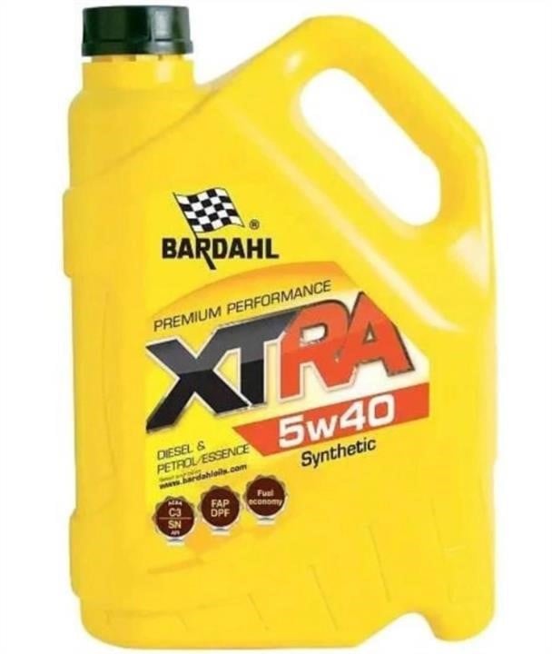 34122 Bardahl Моторное масло Bardahl XTRA 5W-40, 4л