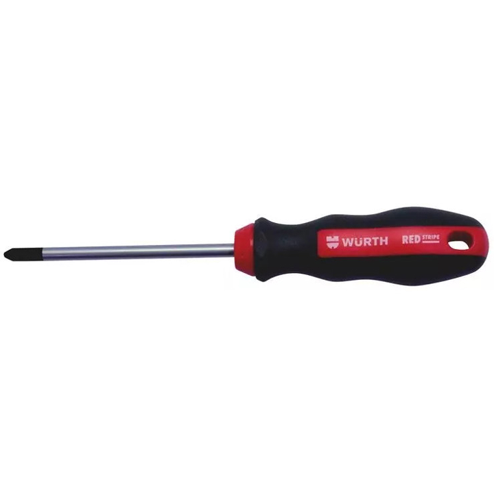 57512423 Wurth Отвертка WURTH Red Stripe PH3х150мм