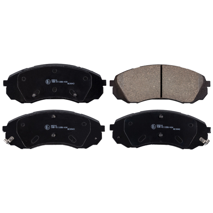 VKBP80454A SKF Тормозные колодки дисковые, комплект