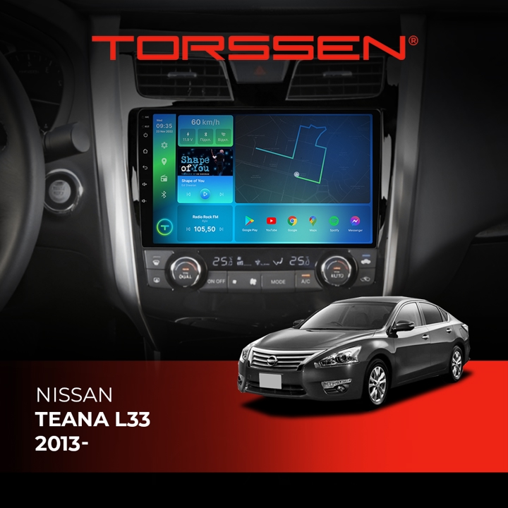 202306480 Torssen Автомагнитола FL10 4G, CarPlay, DSP