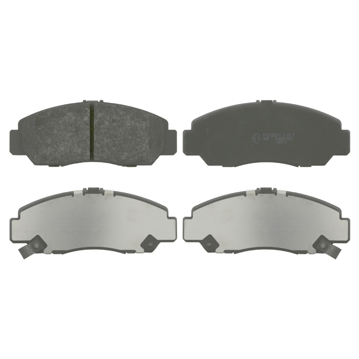 PA457AF Japanparts Гальмівні колодки, комплект