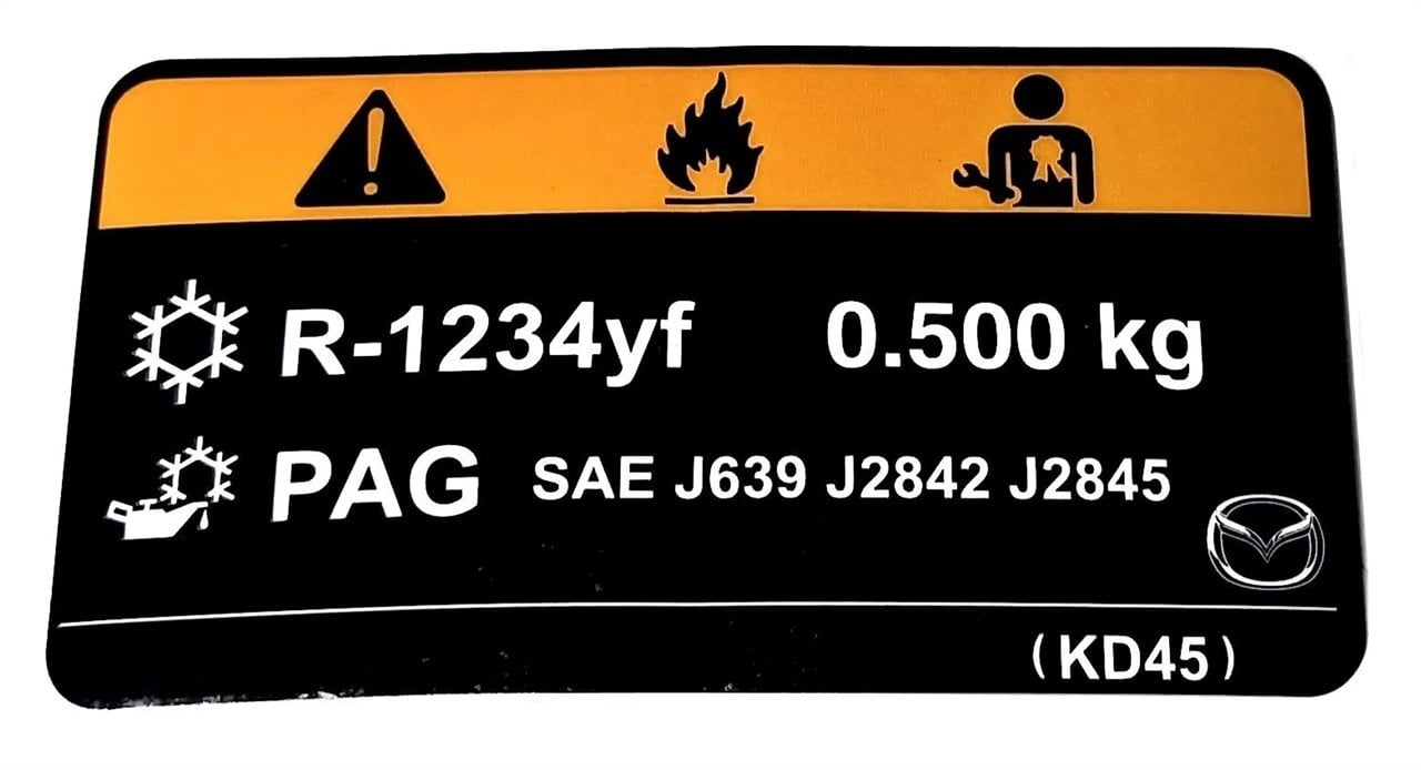 KD4561439 Mazda Наклейка
