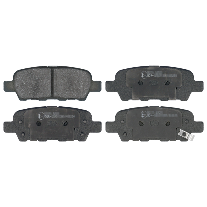 D40609HM0A Nissan Тормозные колодки дисковые, комплект