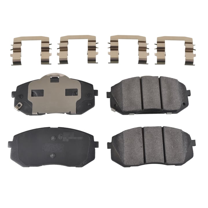 RMPK34 Mando Тормозные колодки дисковые, комплект