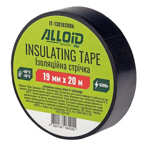 IT1301820BK ALLOID BUILDING TOOLS Ізоляційна стрічка 19мм х 20м