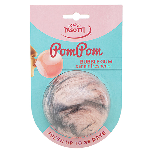 102804 Tasotti Ароматизатор воздуха TASOTTI POM POM Bubble Gum