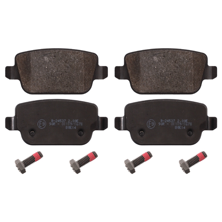 VKBP90072 SKF Тормозные колодки дисковые, комплект