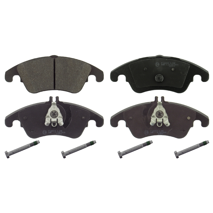VKBP80123 SKF Тормозные колодки дисковые, комплект