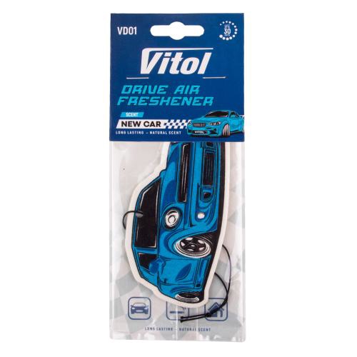 VD01 Vitol Ароматизатор повітря VITOL Drive New Car
