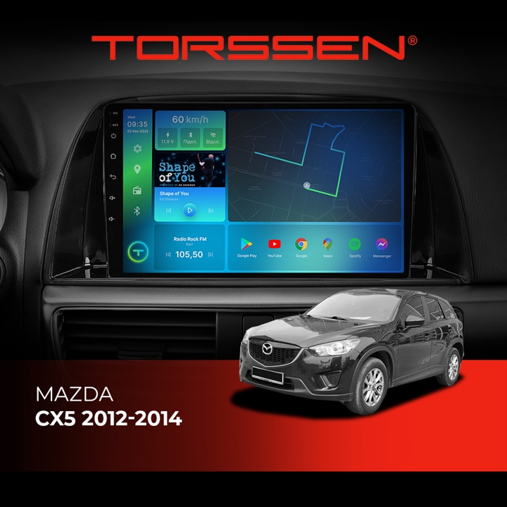 202306408 Torssen Автомагнитола FL10 4G, CarPlay, DSP