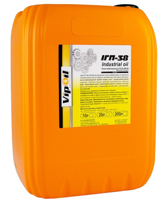 0471934 VipOil Олива промислова VipOil ІГП-38, 20 л