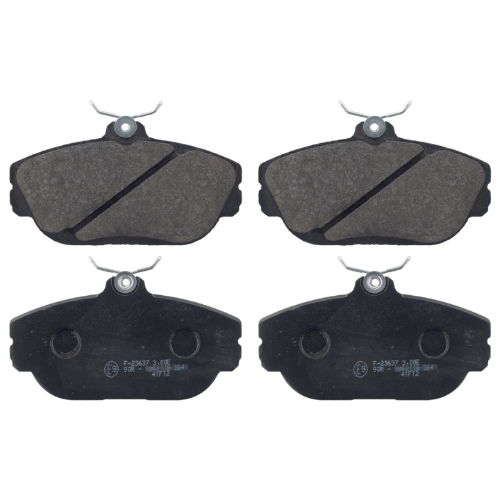 3687321 Ford Тормозные колодки дисковые, комплект