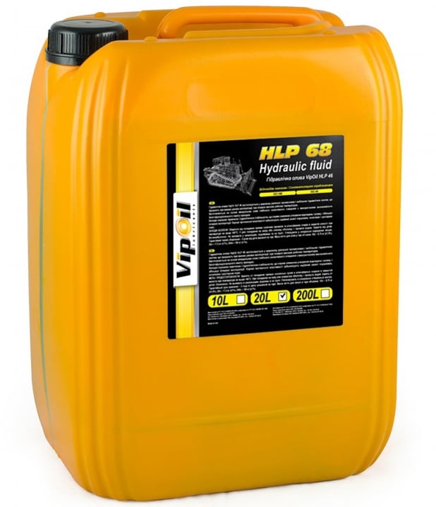 0232714 VipOil Олива гідравлічна VipOil HLP 68, 20 л