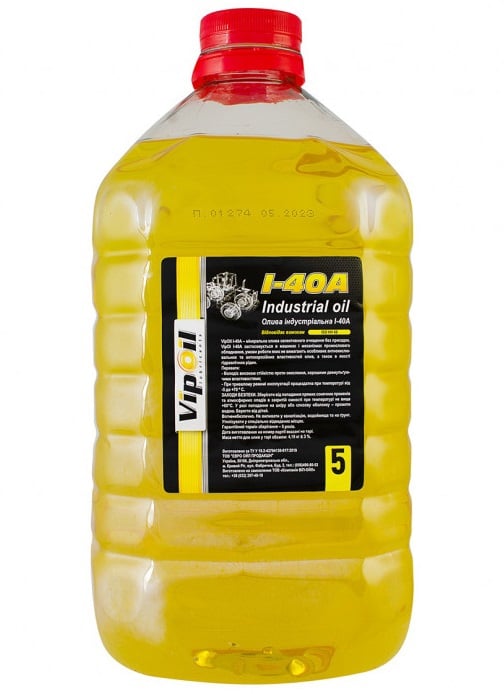 0439176 VipOil Олива промислова VipOil І-40A, 5 л