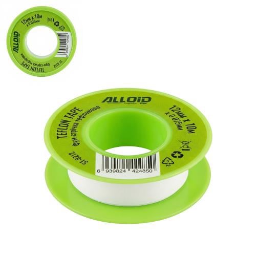 ST8212 ALLOID BUILDING TOOLS Фум-стрічка 12мм х 0,075мм х 10м