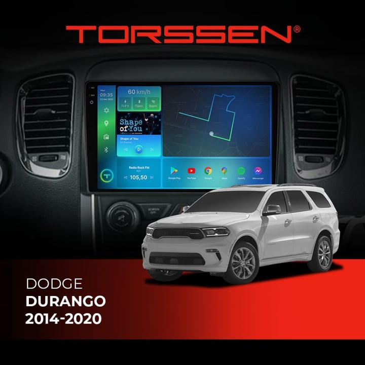 202305295 Torssen Автомагнітола 2K F96128 4G, CarPlay, DSP