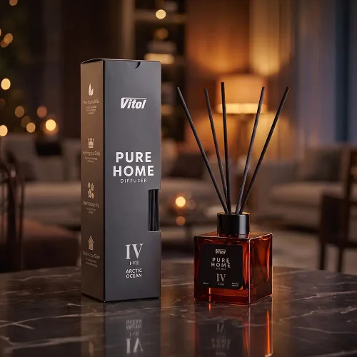 Vitol Ароматизатор воздуха VITOL Pure Home IV Arctic Ocean  100 мл – цена 1029 UAH