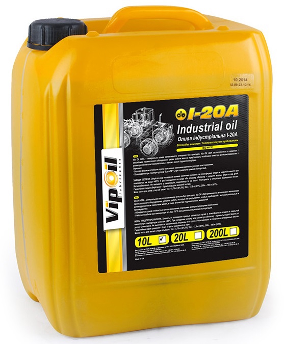 0162889 VipOil Олива промислова VipOil І-20A, 10 л