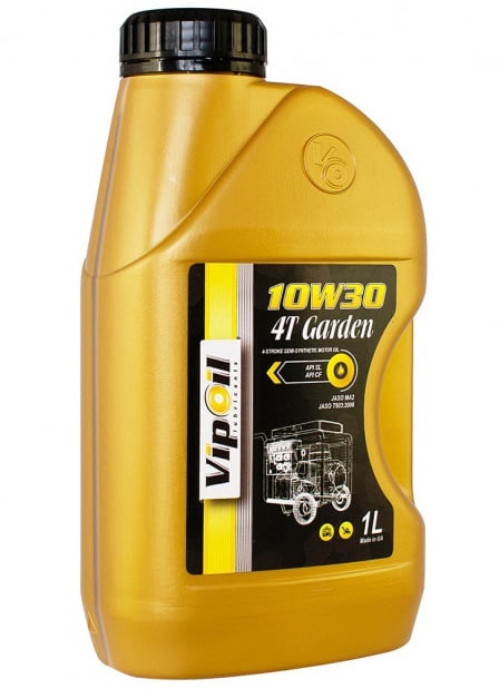 0481247 VipOil Моторное масло VipOil Garden 4T 10W-30, 1 л