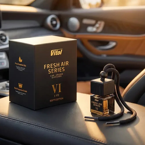V23036 Vitol Ароматизатор повітря VITOL Fresh Air Series VI Soft Cotton 8 мл
