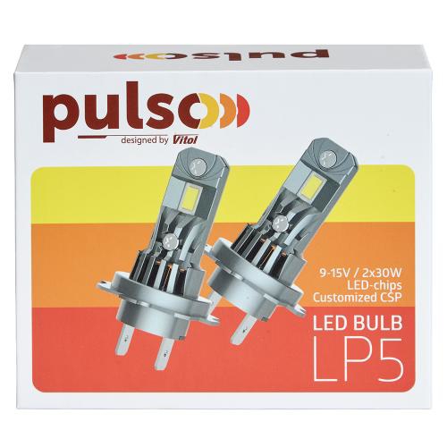 Pulso Лампы LED LP5-H11/12v/2x30w – цена 1047 UAH