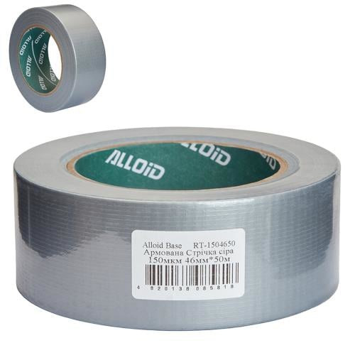 RT1504625 ALLOID BUILDING TOOLS Скотч армированный 46мм х 25м, 150мкм