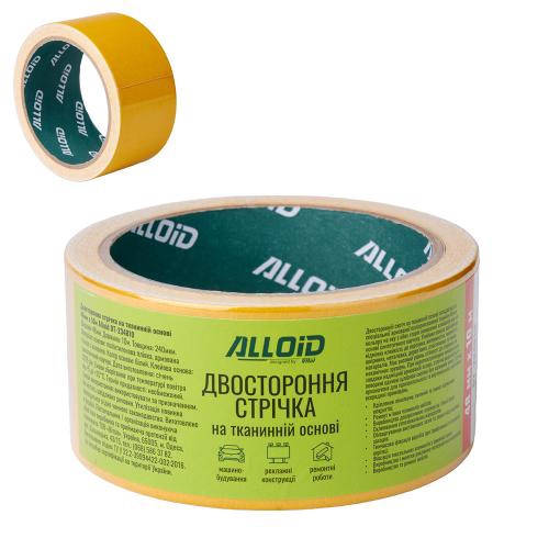 DT234810 Alloid Скотч двухсторонний на тканевой основе 48мм х 10м.