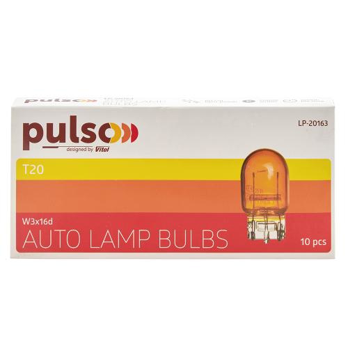 Лампа накаливания 12В T20 21Вт Pulso LP-20163