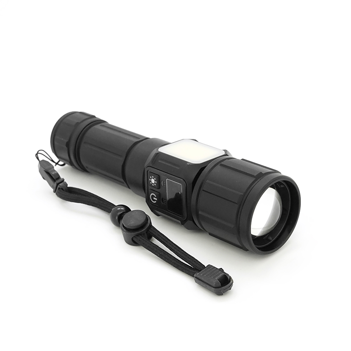 43998 Voltronic Фонарик BP-X708 P90, Zoom, USB-кабель