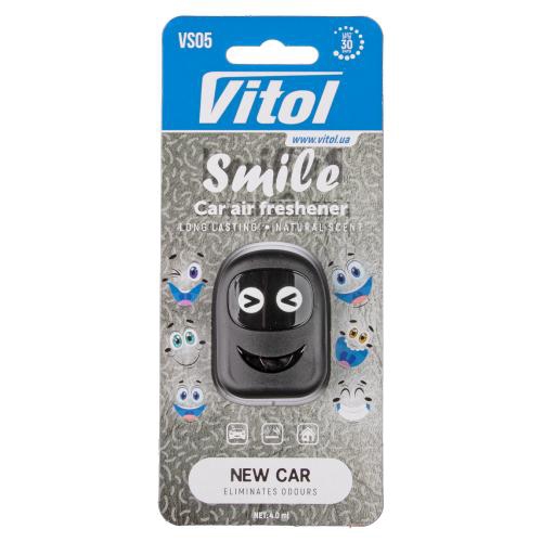 VS05 Vitol Ароматизатор воздуха VITOL Smile New Car 4 мл