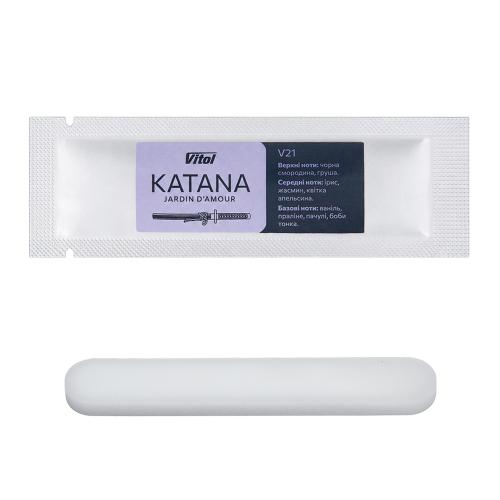 V21 Vitol Ароматизатор повітря VITOL Katana Jardin D'Amour