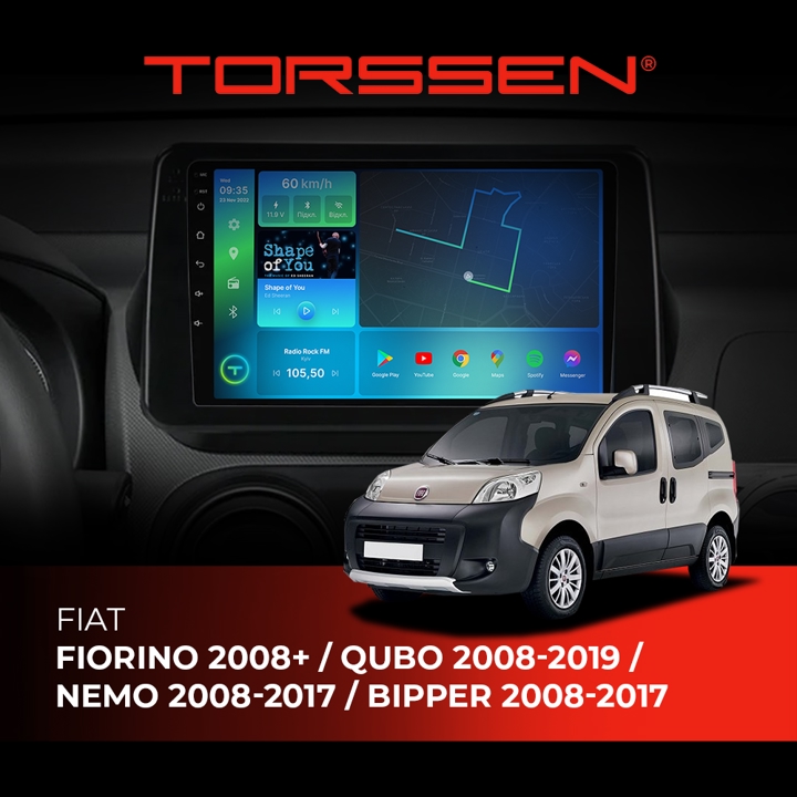 202306157 Torssen Автомагнитола FL10 4G, CarPlay, DSP