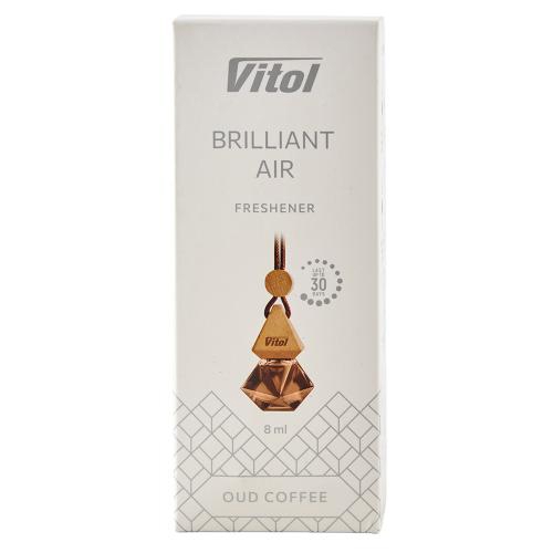 Vitol Ароматизатор повітря VITOL Brilliant Air Oud Coffee 8 мл – ціна 138 UAH