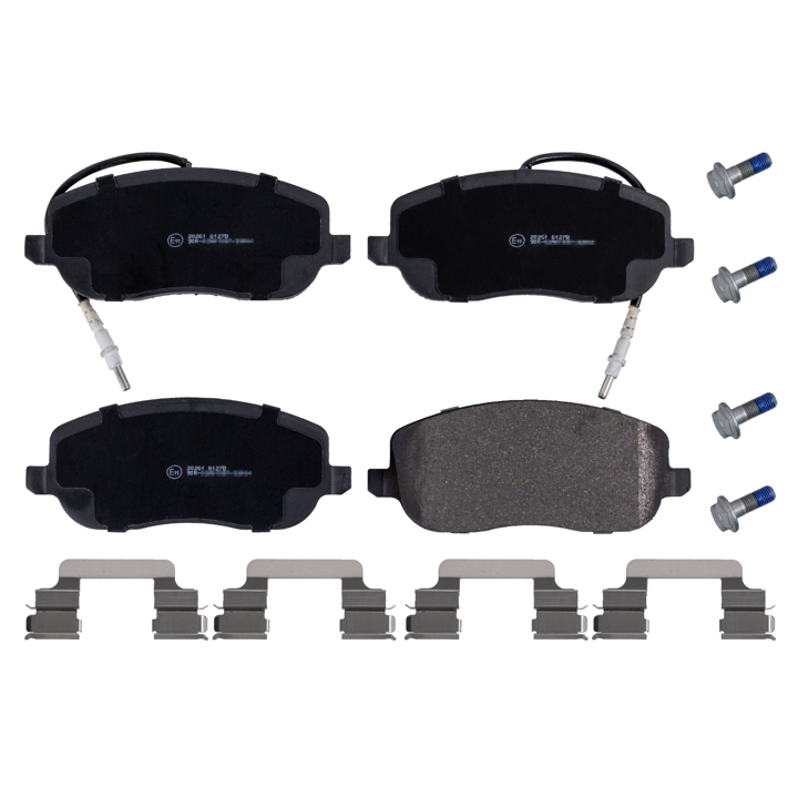 VKBP80171E SKF Тормозные колодки дисковые, комплект