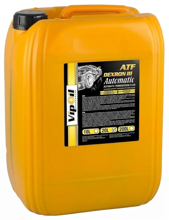 0985821 VipOil Трансмиссионное масло VipOil ATF Dexron III, 20 л