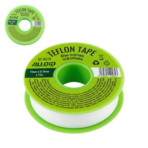 ST8219 ALLOID BUILDING TOOLS Фум-стрічка 19мм х 0,18мм х 15м