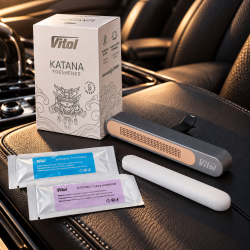 Vitol Ароматизатор воздуха VITOL Katana First Class, Lazy Weekend – цена 1176 UAH