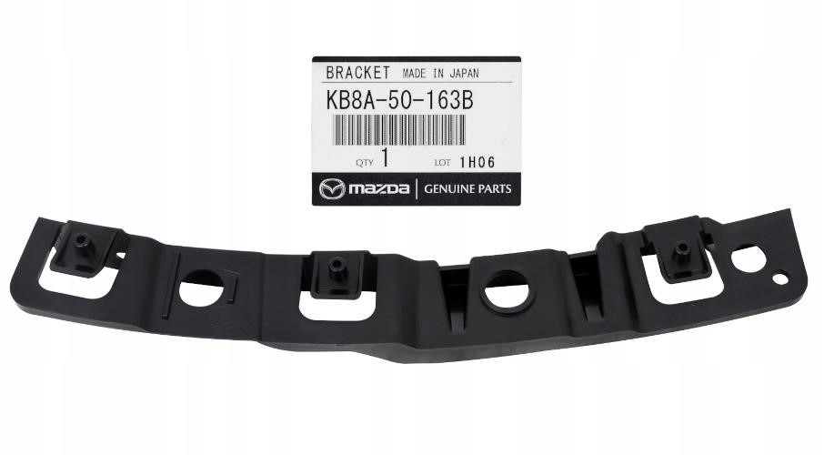 KB8A50163B Mazda Кронштейн бампера переднего, левый