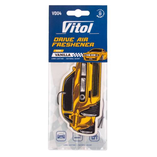 VD04 Vitol Ароматизатор воздуха VITOL Drive Vanilla 