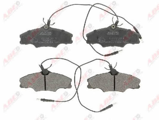 Тормозные колодки дисковые передние, комплект ABE C1P023ABE
