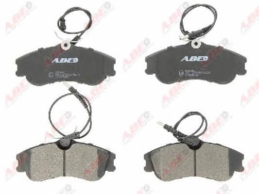 Тормозные колодки дисковые передние, комплект ABE C1P025ABE