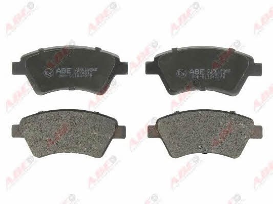 Тормозные колодки дисковые передние, комплект ABE C1R018ABE