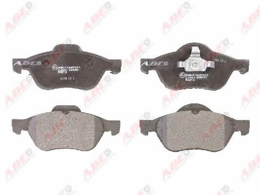 Тормозные колодки дисковые передние, комплект ABE C1R019ABE