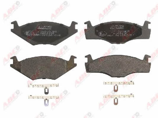 Тормозные колодки дисковые передние, комплект ABE C1W010ABE