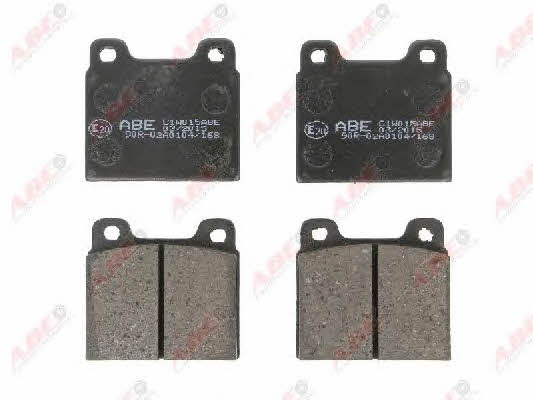 Тормозные колодки дисковые передние, комплект ABE C1W015ABE