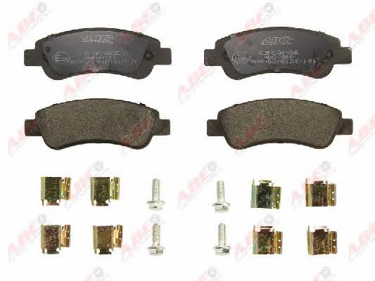 Тормозные колодки дисковые задние, комплект ABE C2F009ABE
