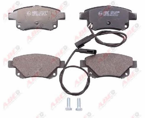 Тормозные колодки дисковые задние, комплект ABE C2G016ABE